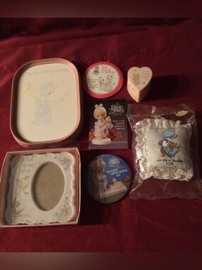 Group of Precious Moments Collectibles